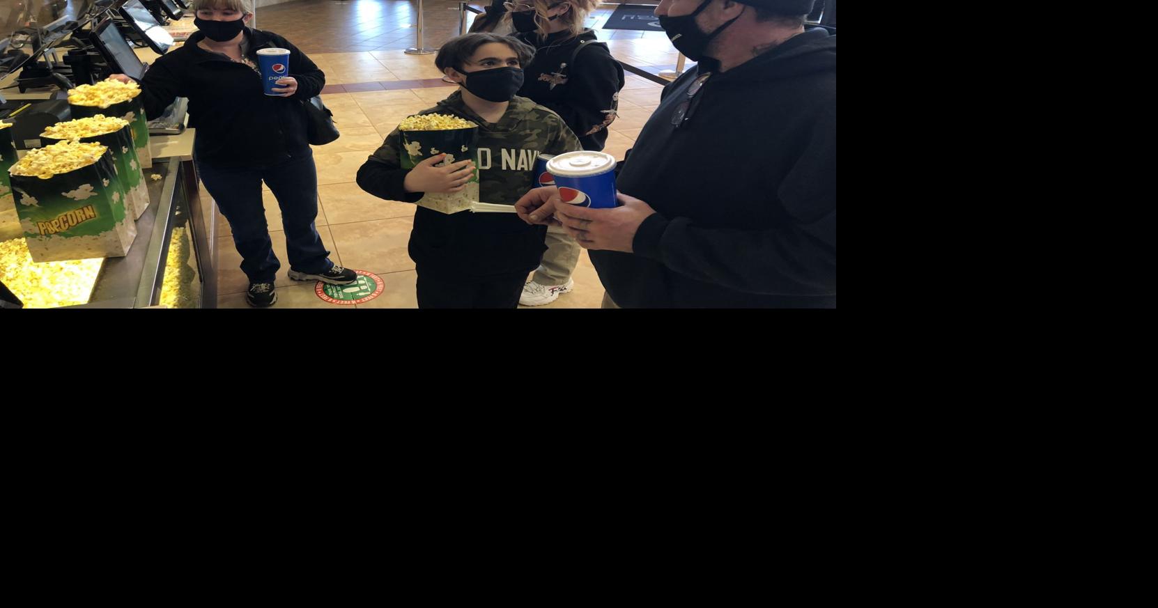 New Hampshire movie theaters guests back A&E