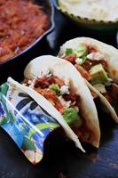 Chicken tinga tacos can feed a crowd