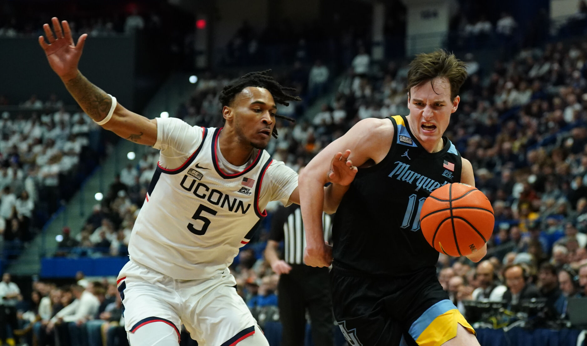 Top-ranked UConn Drubs No. 4 Marquette, 81-53 | College Sports ...