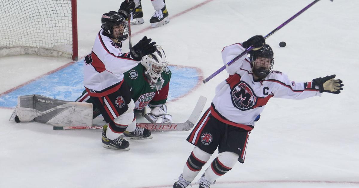 Division III hockey championship Melanson backstops Berlin/Gorham's