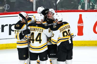 NHL: Boston Bruins at Minnesota Wild