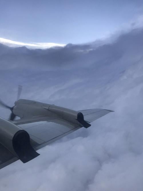 Eye Of Hurricane Dorian Is Seen From Noaa Wp 3d Orion Aircraft During A Reconnaissance Mission Over The Atlantic Ocean Environment Unionleader Com