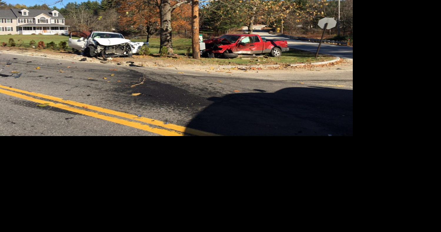 Woman hospitalized after twovehicle crash in Pelham Public Safety