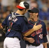 Boston Red Sox pitching coach Dave Bush, who took no-hitters into