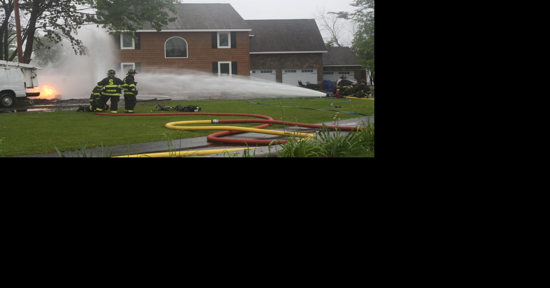 500gallon propane tank catches fire at Salem home Public Safety