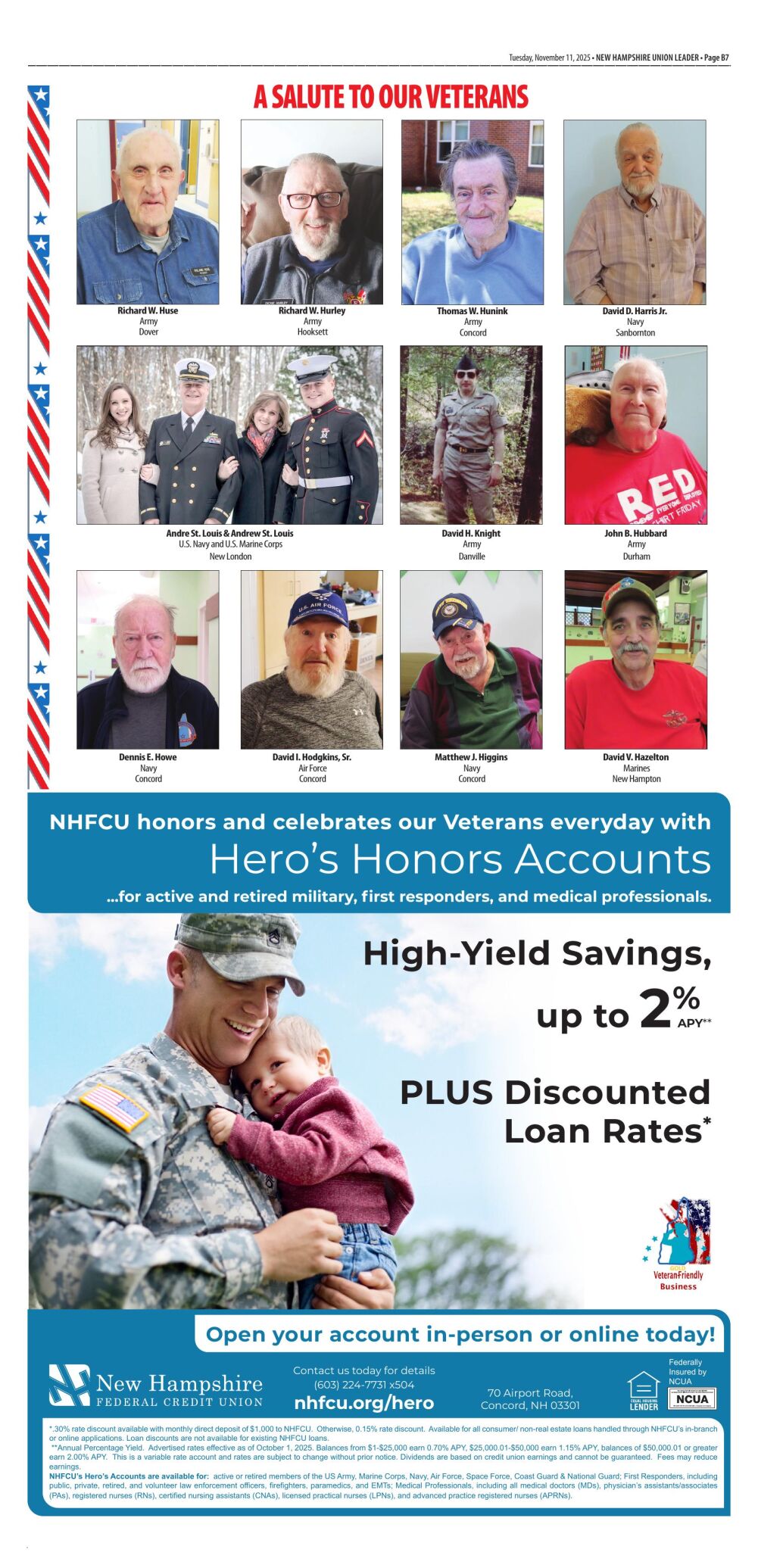 Page B7 | Wall of Heroes | unionleader.com