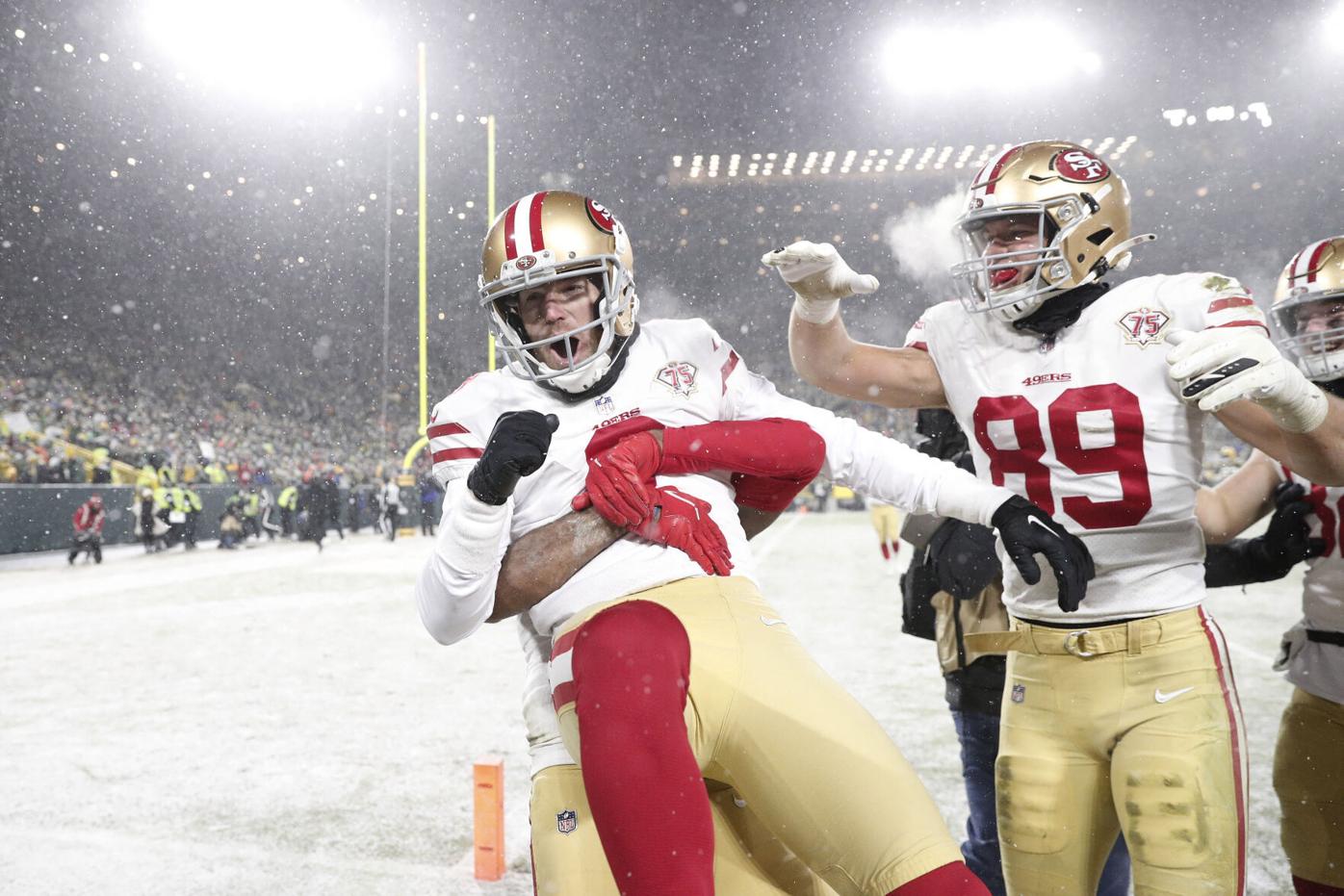 San Francisco 49ers Stun Green Bay Packers at Frigid, Snowy