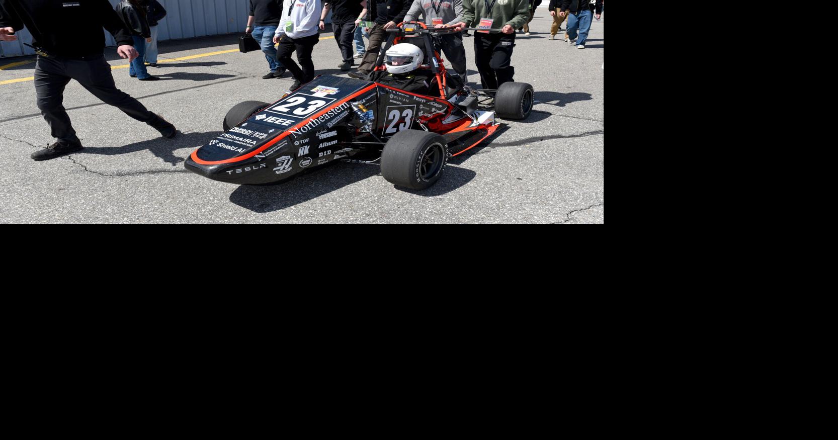 New Hampshire Motor Speedway hosts engineering students who build and race hybrid and electric cars