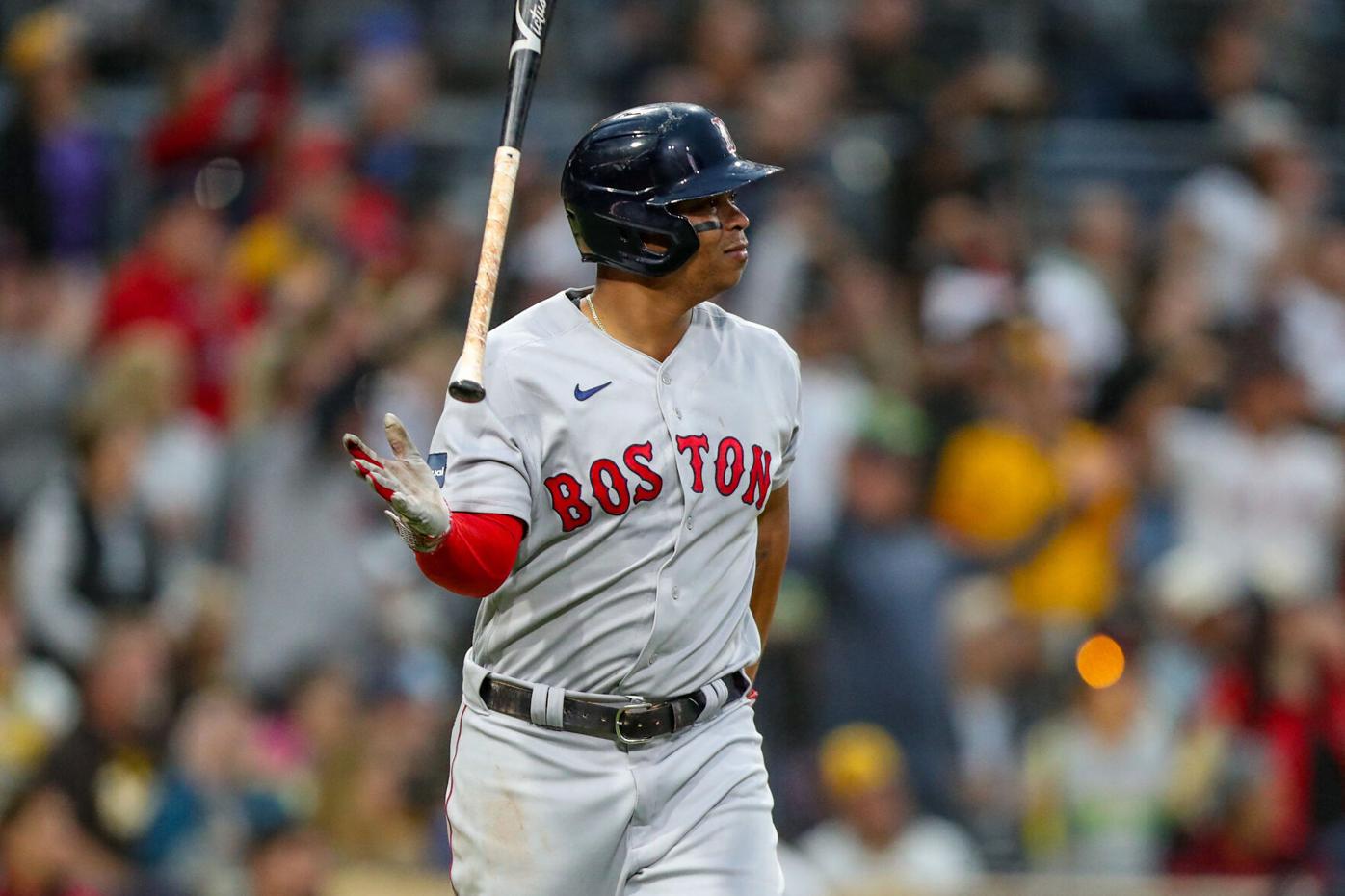 Devers homers twice and Paxton earns win