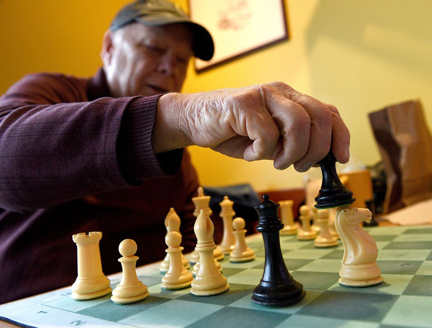 City Matters: Mastering chess in the corner of a busy restaurant