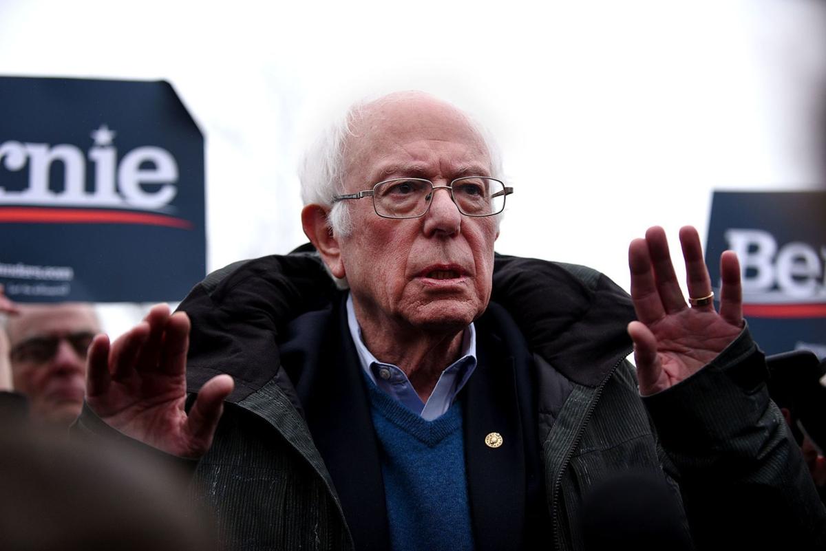Early returns favorable to Sanders