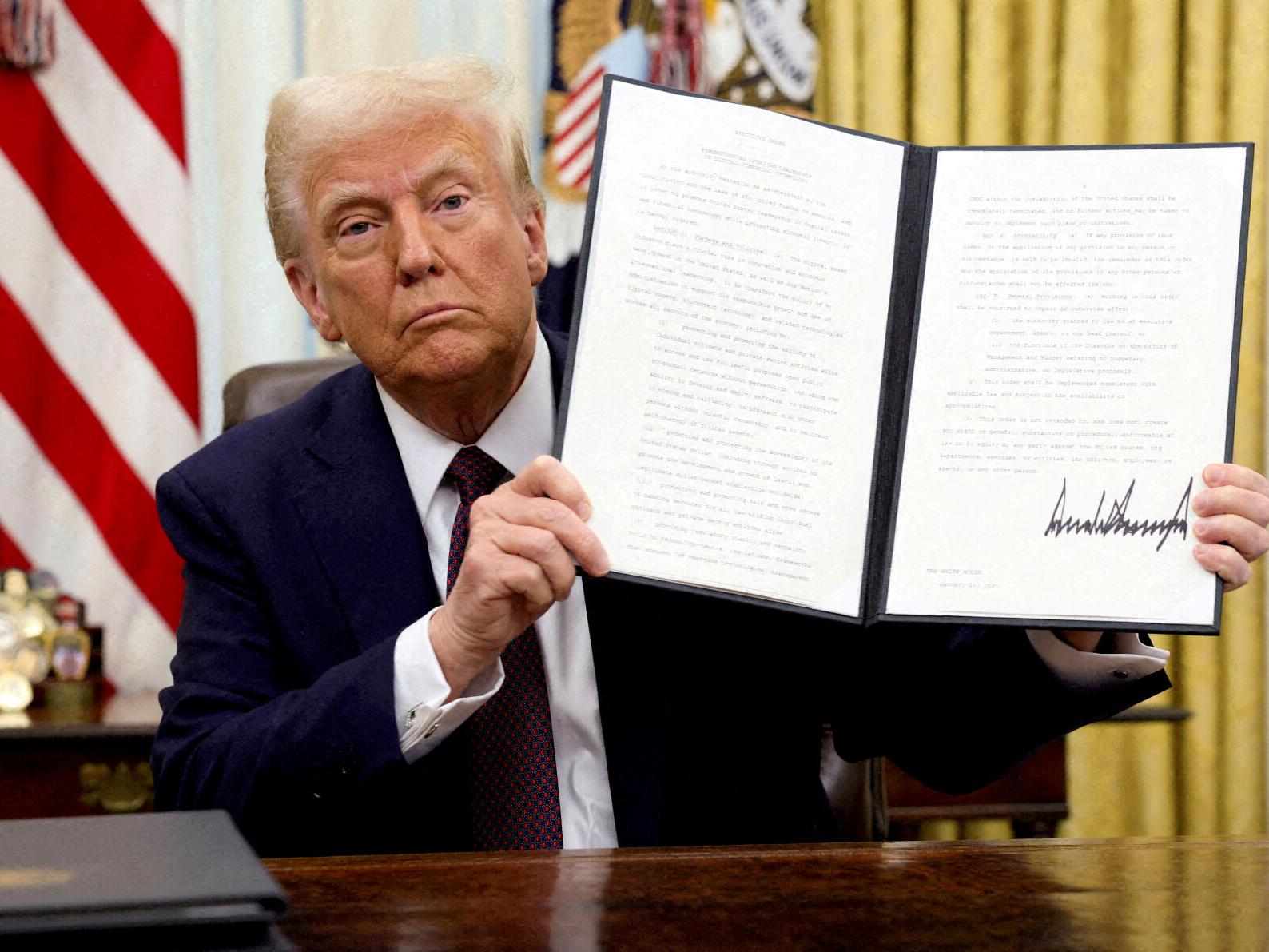 Trump draws global crypto investors with $148 million meme coin dinner |  Business | unionleader.com