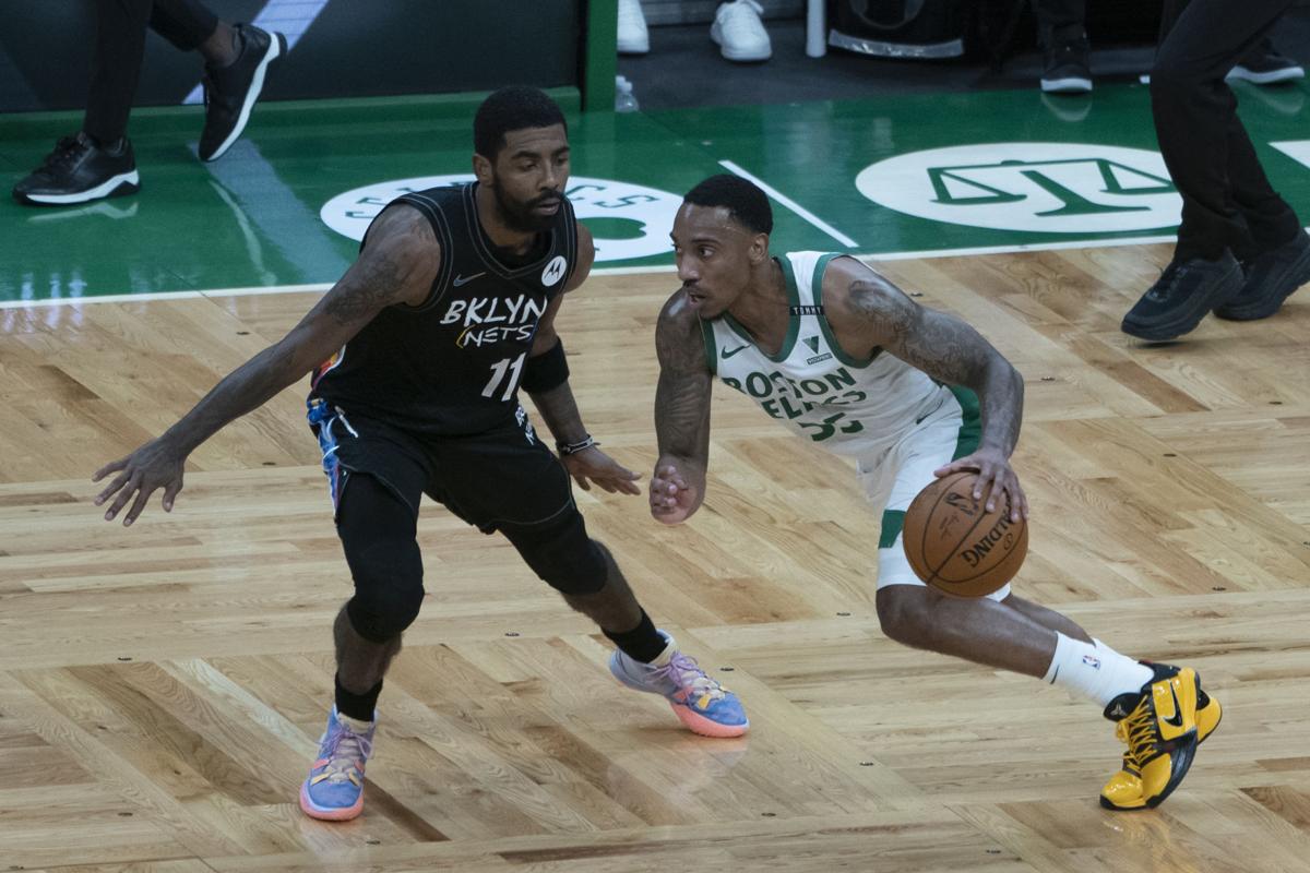 Nets Drop Celtics As Irving Shines In Return To Boston Celtics Unionleader Com