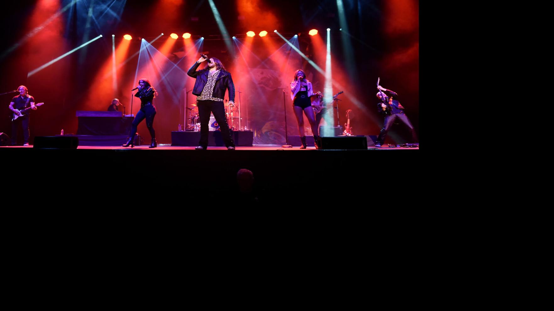 American Idol champ Caleb Johnson powers through Celebrating Meat Loaf