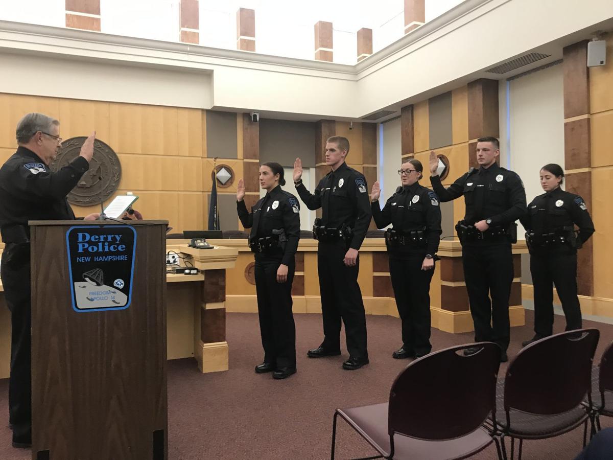 Derry Police Swear In New Officers Recognize Promotions And