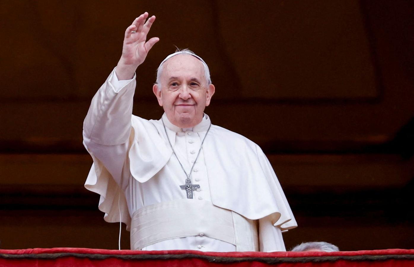 Pope Francis delivers his traditional Christmas Day Urbi et Orbi speech at the Vatican