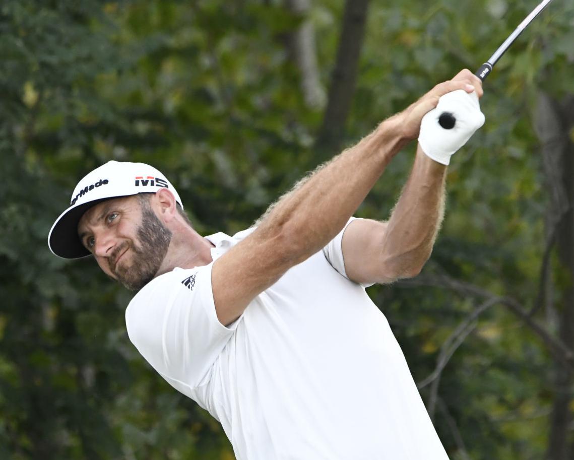 Dustin Johnson Grabs Second Round Lead At Northern Trust Golf Unionleader Com