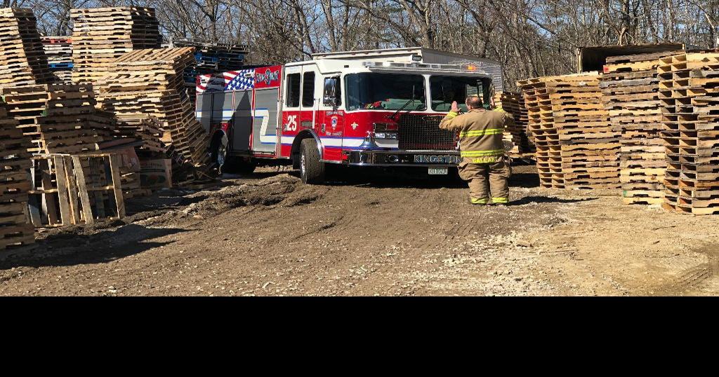 Blaze at Kingston pallet recycling business highlights fire access