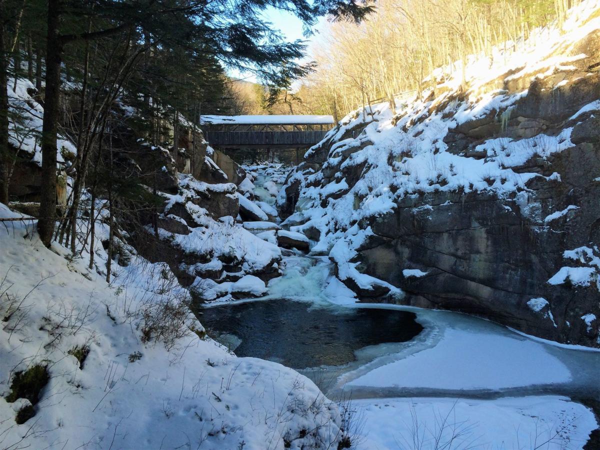 Winter Notes Seven Winter Falls To Reach By Ski Micro Spike Or Snowshoe Columns Unionleader Com