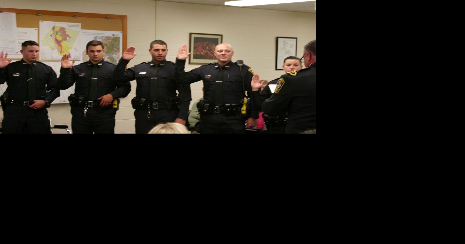 Hooksett new police officers, dispatchers Hooksett Banner