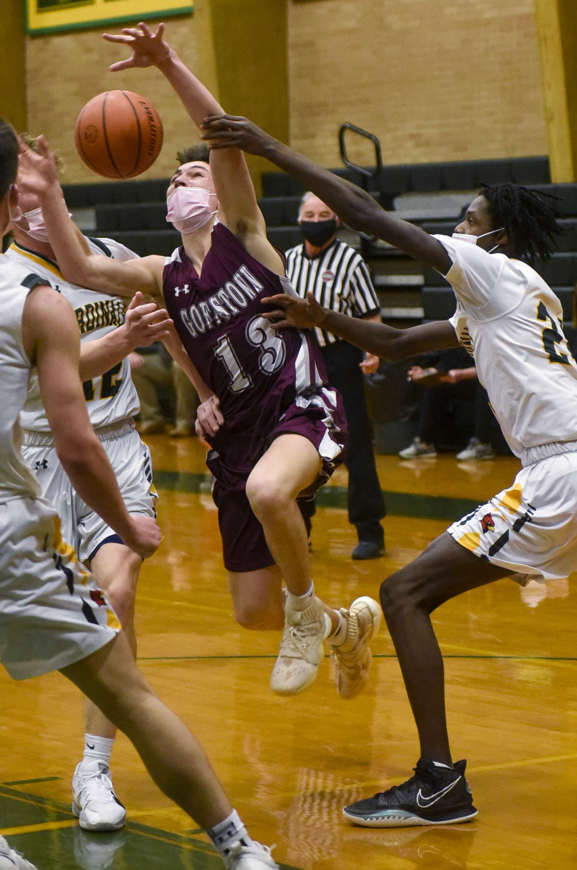 High School Spotlight Game (boys) Goffstown 59, Guertin 54