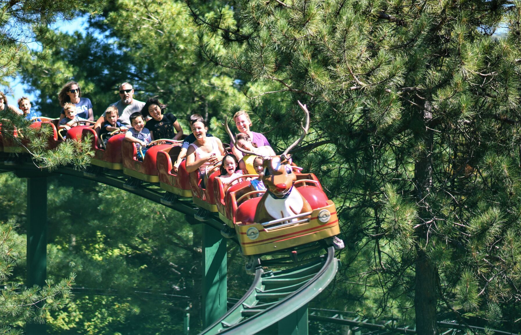 One last summer to enjoy roller coaster at Santa s Village