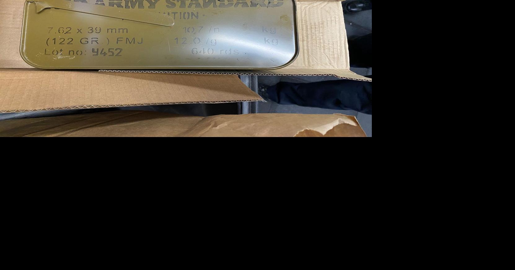 TSA stops passengers with 50 pounds of ammo in checked bags, as