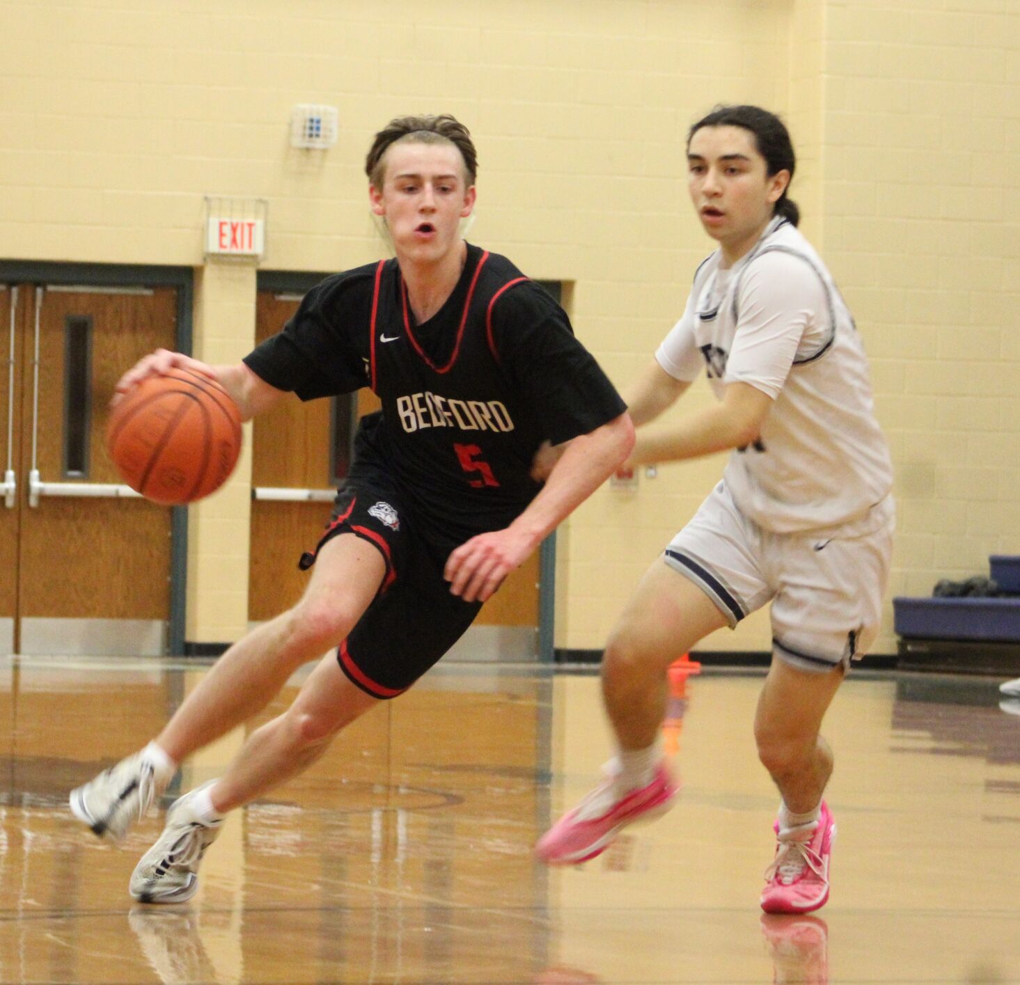 O'Connell Diversifying His Game For Unbeaten Bedford Boys Basketball ...