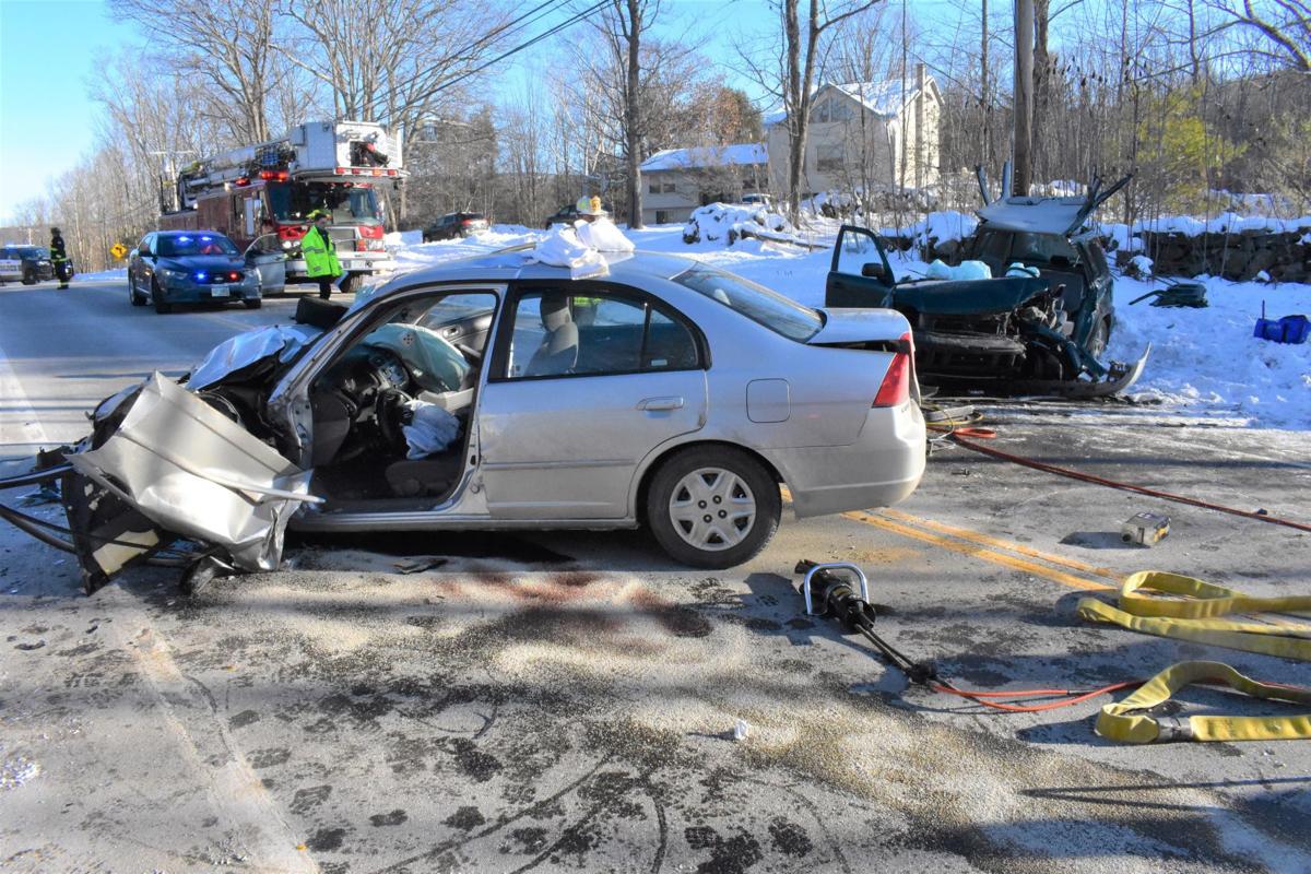 One dead in Belmont headon crash, Gilford High student survives