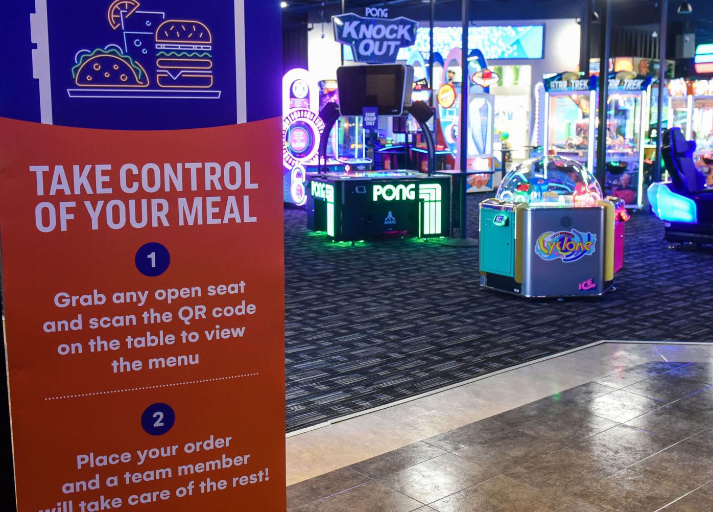 Dave Buster S Opens With Covid 19 Precautions A E Unionleader Com