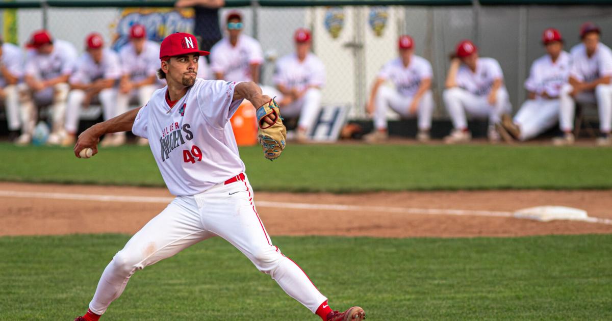 SNHU transfer, Silver Knights pitcher Perkowski, of New Boston, enjoying comforts of home