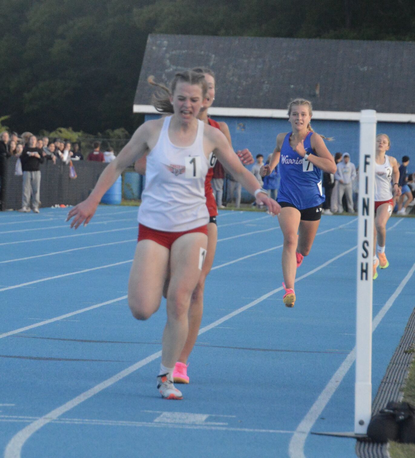 Division I track and field Special moment for Bedford High boys