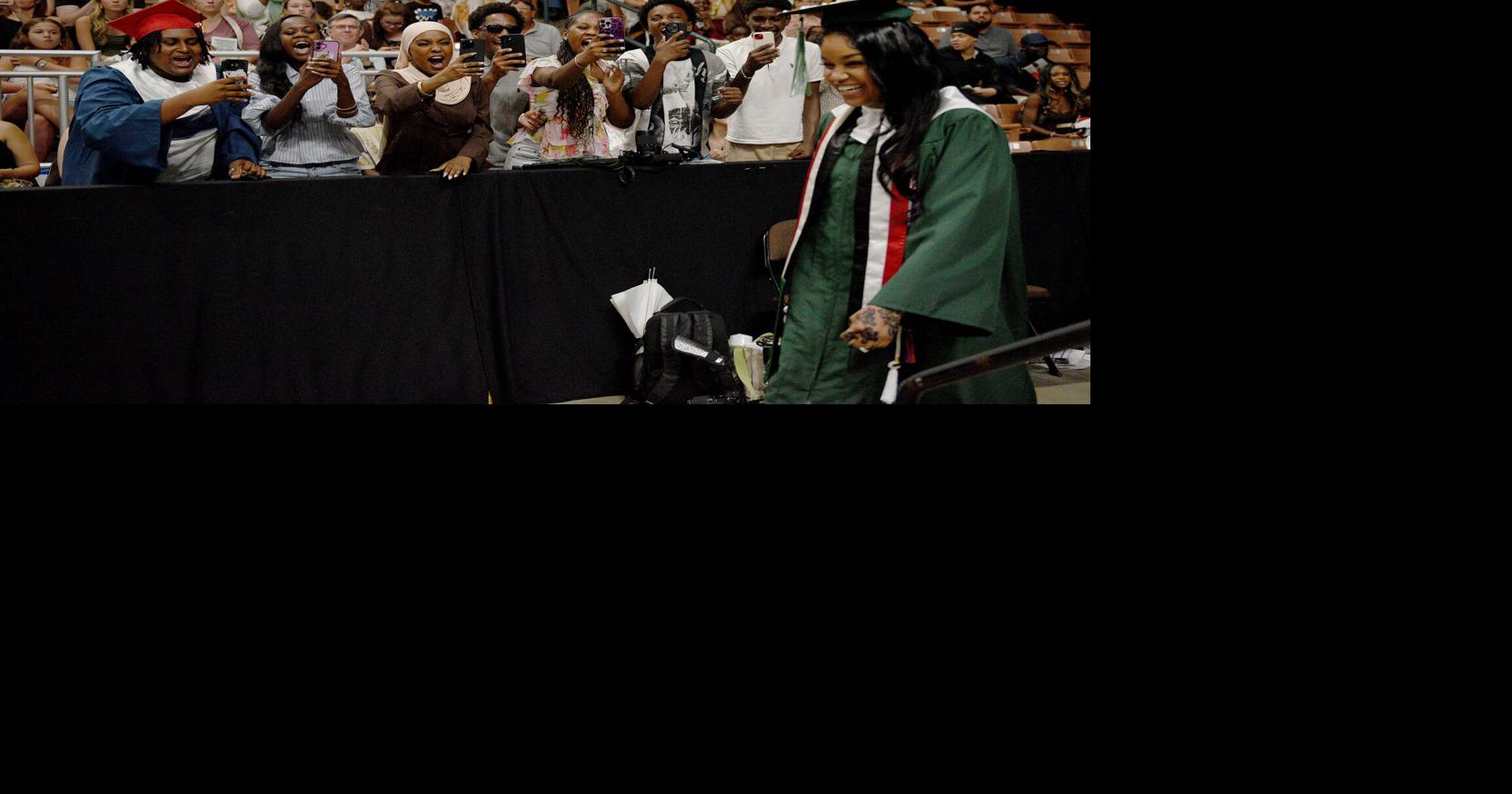 Manchester high school graduates have their day