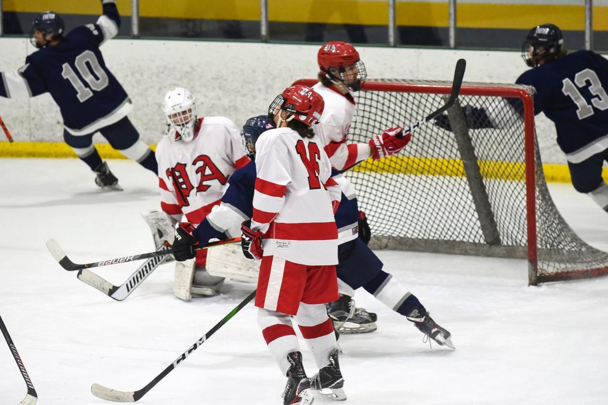 Boys Hockey Thorough Exeter Doubles Up Pinkerton High School Sports Youth Unionleader Com