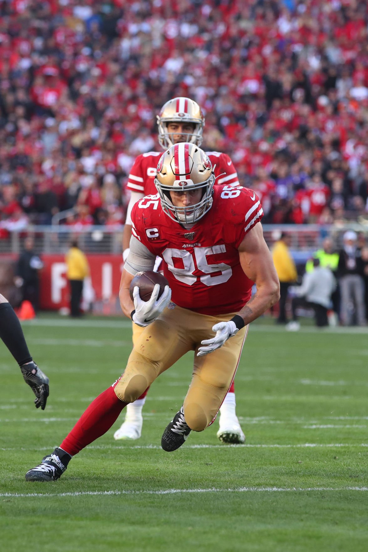 49ers TE George Kittle Gets AWESOME Halo Tattoo  Gaming  XboxEra