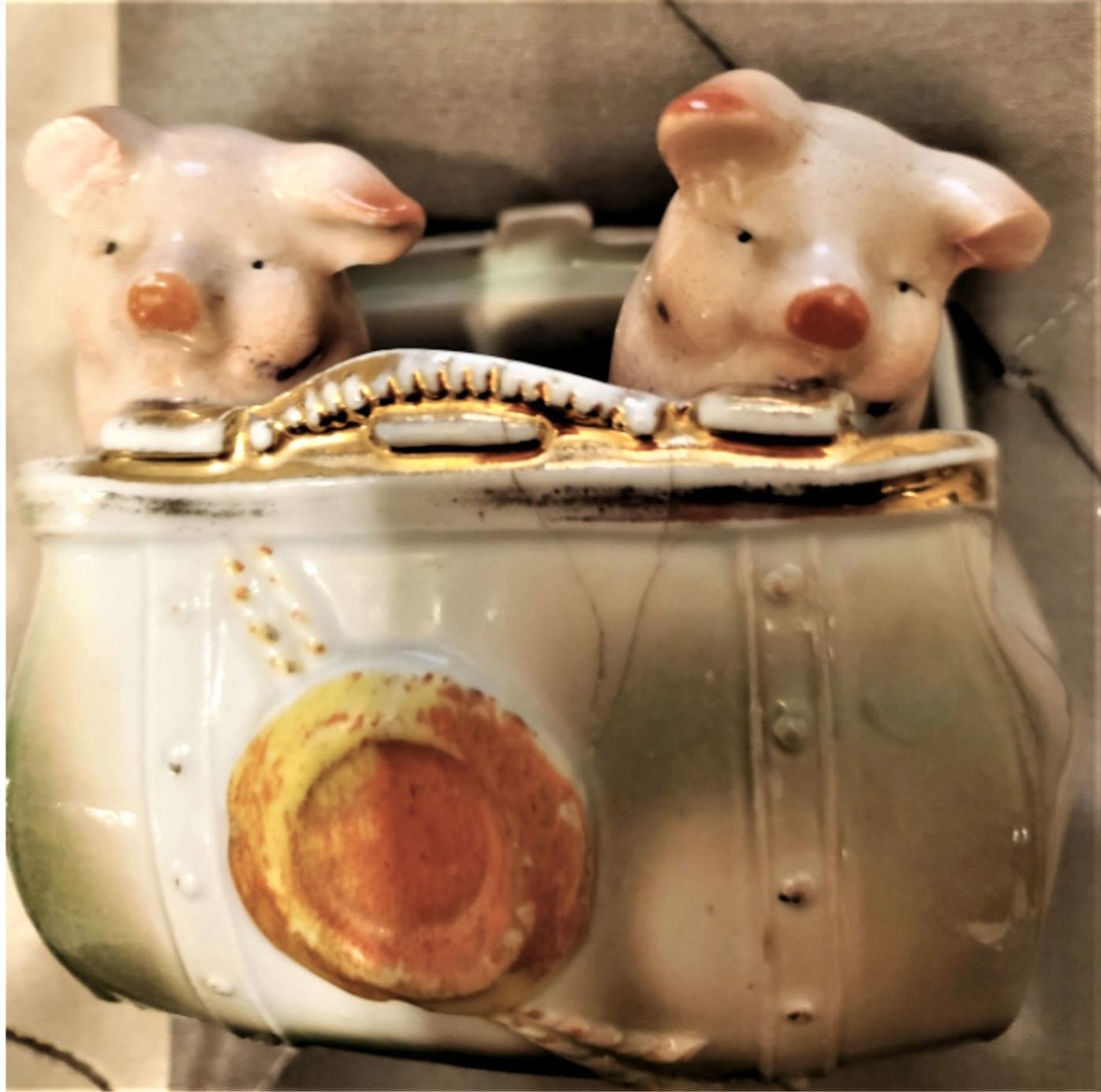 Treasures In Your Attic Porcelain Pink Pigs Are Cute But Common Homes Garden Unionleader Com