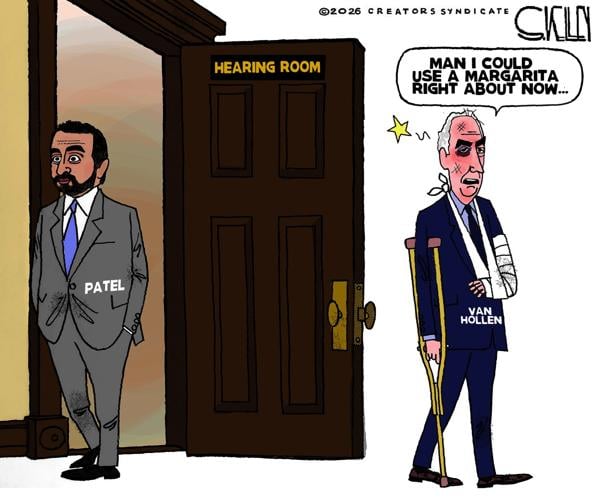Editorial Cartoon: Steve Kelley