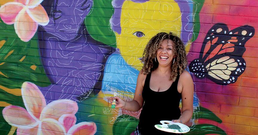 Nashua's Tree Streets get a colorful makeover as ArtCity mural festival transforms Rail Trail