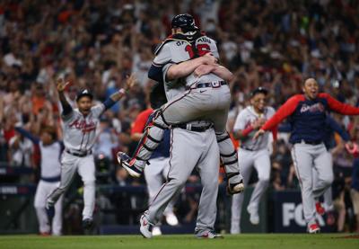 Braves thump Astros to snap 26-year World Series drought