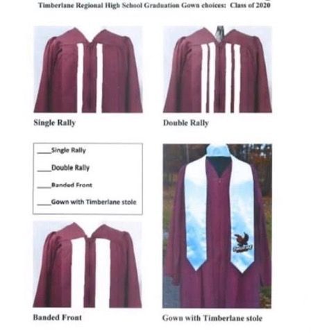 Timberlane gown change