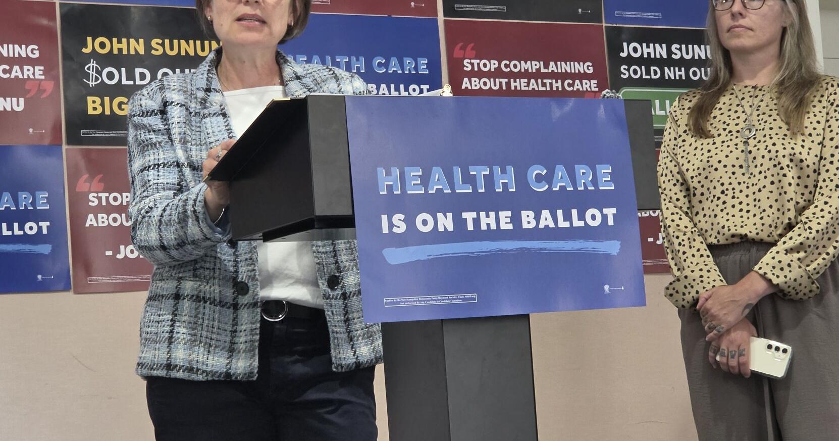 NH Dems : Sununu , Brown cant be trusted to protect health care for seniors , middle class