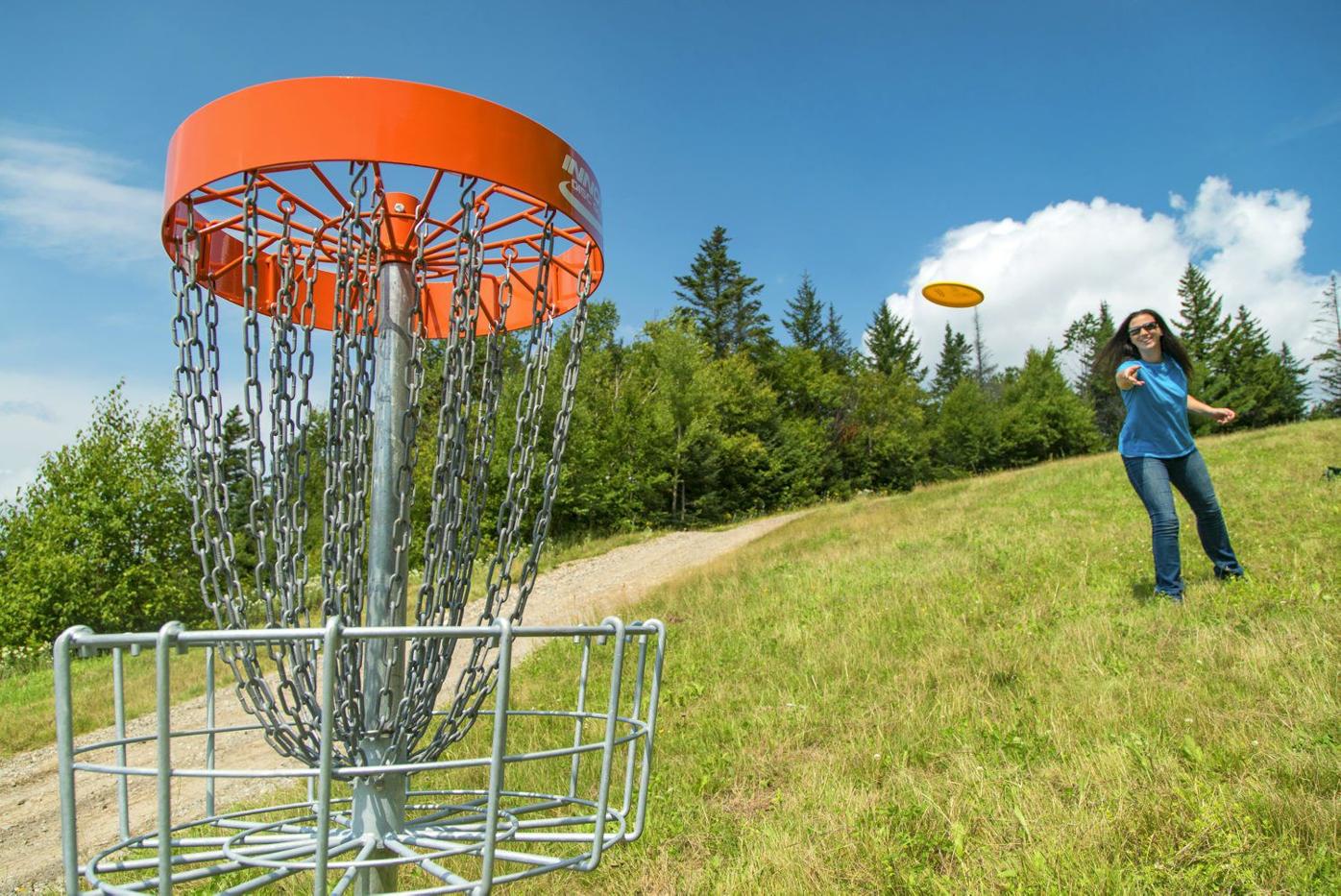 Take In The Views From Loon S New Disc Golf Course Outdoors Unionleader Com Take In The Views From Loon S New Disc Golf Course Outdoors Unionleader Com