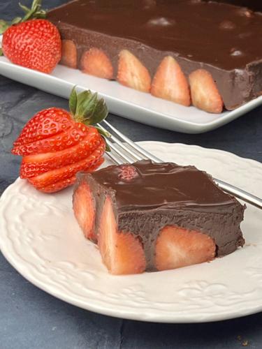 Chocolate Smothered Strawberries