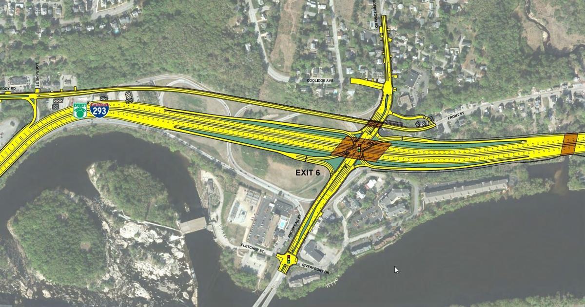 Manchester I-293 exit projects back on 10-year plan | Transportation ...