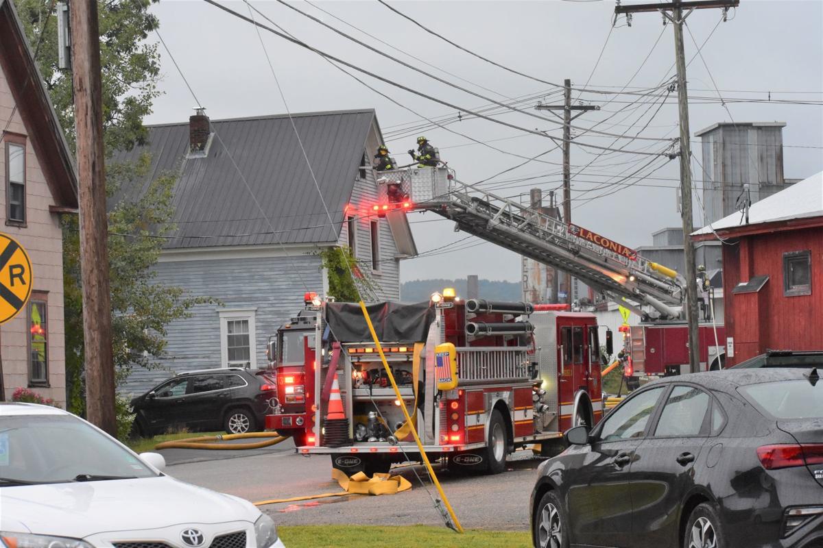 Fire damages home in Laconia; firefighter suffers minor injury Public