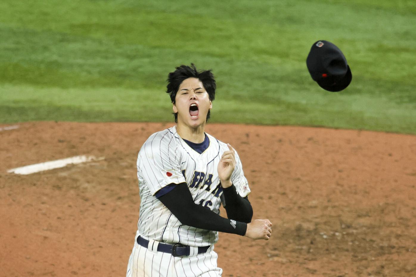 Shohei Ohtani says he can pitch in relief for potential WBC final - Los  Angeles Times