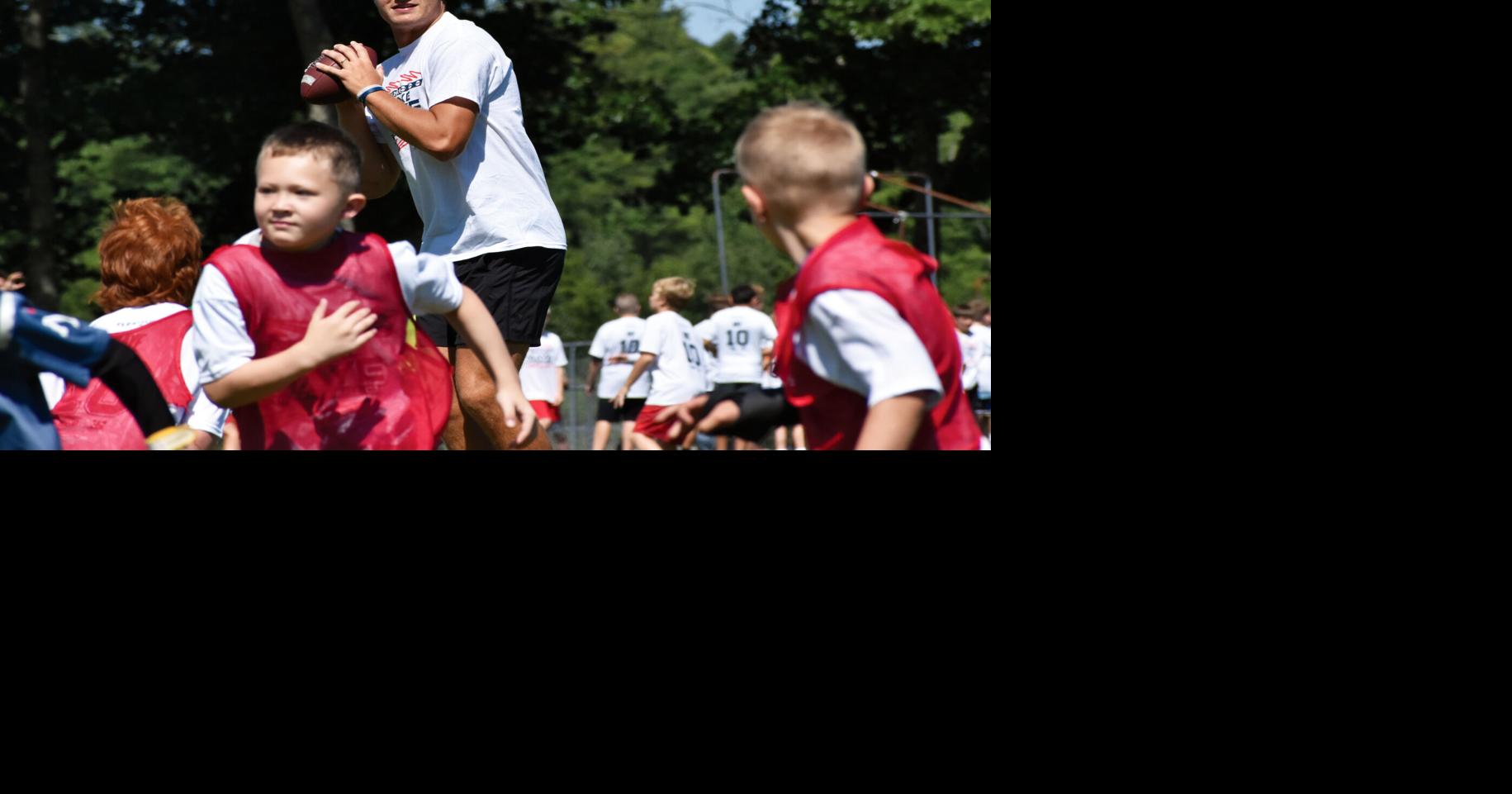 Maye Day: Youth football campers spend a day with Patriots QB in Londonderry