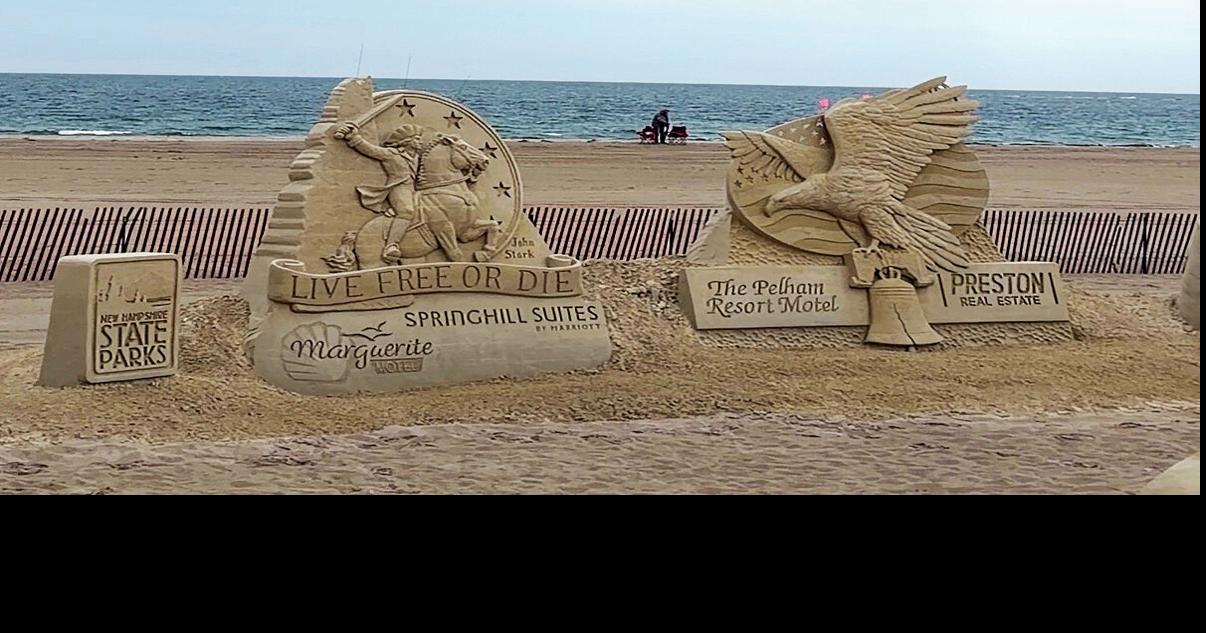 Hampton Beach sand sculptures taking shape for annual competition