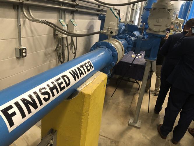 Officials laud new water treatment facility at Pease Environment