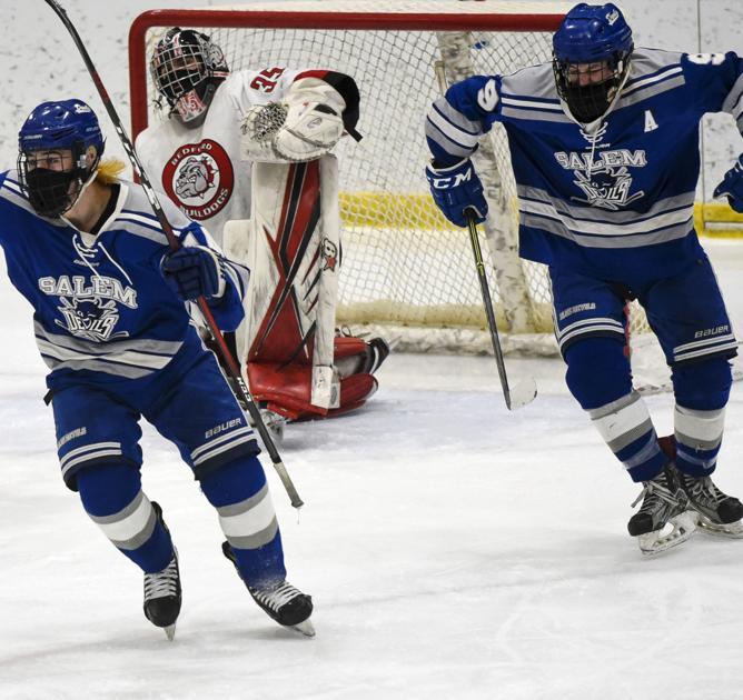 Boys Division I Hockey State Semifinals Salem Tops Bedford In Ot To Play Concord In Final Sports Unionleader Com Lewiston High School Hockey State Championship 2022